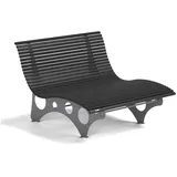 Home Deluxe Wellenliege NIRA Anthrazit