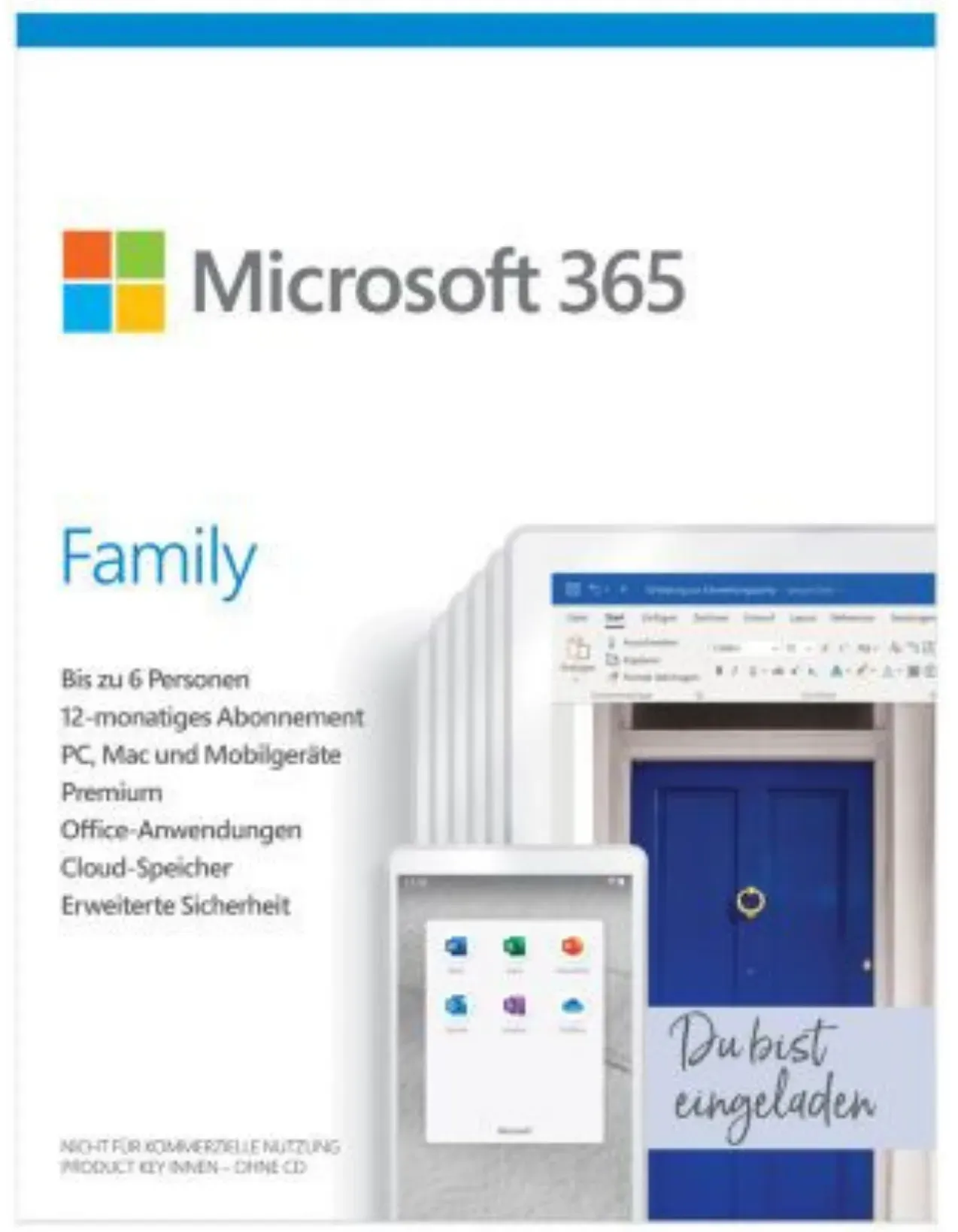 Preisvergleich Produktbild Microsoft Office 365 Family