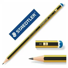 Staedtler Bleistift Noris 120 H schwarz/gelb