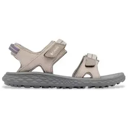 Columbia für Damen. 2121311096 Konos braun zwei Riemen Sandalen (37), Wohnung, Klettverschluss, Lässig