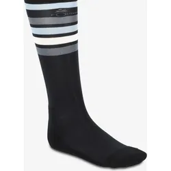 Reitsocken 100 Erwachsene schwarz/weiss/grau gestreift EINHEITSGRÖSSE