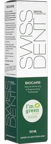 SWISSDENT Biocare Wellness f.Teeth & Gums Zahncr. 100 ml