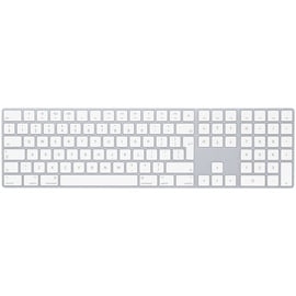 Apple Magic Keyboard mit Touch ID und Ziffernblock DE silber/weiß