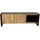 deluke LIV TV-Lowboard 60x47x180cm Schwarz Mangoholz