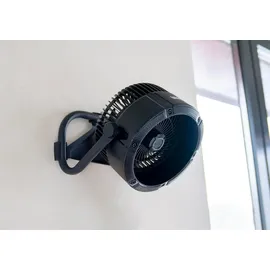 Unold Akkuventilator Outdoor Ø18,5 cm 10W inkl. Licht schwarz
