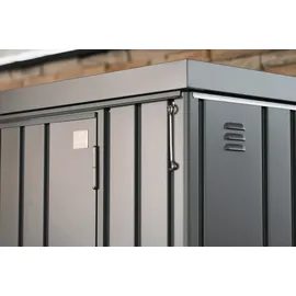 Biohort Geräteschrank 90 0,93 x 0,83 x 1,83 m dunkelgrau-metallic
