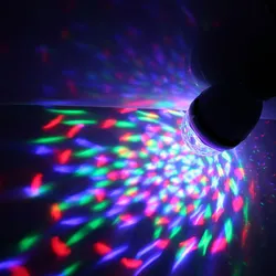 PARTY LAMP | E27 Fassung | einfacher, raumfüllender LED Partyeffekt | mit Fernbe...