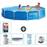 Frame Pool Rund - 366x76 Cm - 6-teilig  S31735