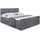 altdecor Boxbett, EDITA-Z - 160x200 cm - H4 - Dunkelgrau