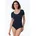 Damen Shirt 1/2 Arm Gr 46 blau nachtblau 804 46
