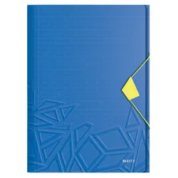 LEITZ Eckspannermappe Urban Chic A4 PP blau