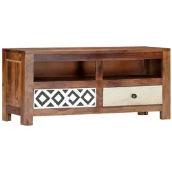vidaXL TV-Schrank 90x30x40 cm Massivholz Palisander