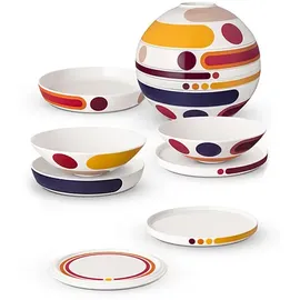 Villeroy & Boch Iconic La Boule Miami Tafelservice 7-tlg. bunt