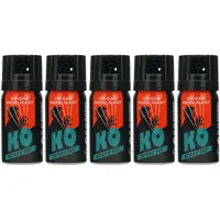 5X CS-Spray 40 ml – Breitstrahl Personenabwehrspray mit BKA-Zulassung