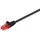goobay CAT 6 Patchkabel, U/UTP, Schwarz