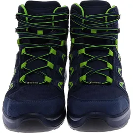 Lowa Innox Pro GTX Junior (Synthetik/Textil, wasserdicht) 2024 stahlblau/limegrün Kinder