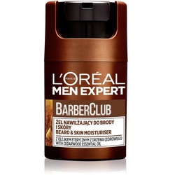 L’Oréal Paris Men Expert Barber Club Feuchtigkeitscreme für Gesicht und Bart für Herren 50 ml