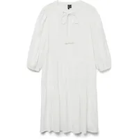 Vero Moda Pretty Tunic Kleid Mit 3/4-ärmeln Snow White S
