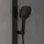 Villeroy & Boch Infinity Showers Duschgarnitur eckig für Wandmontage 230x110x900mm Matt Black TVS110002000