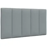 vidaXL 4019142 Kopf-/Fußteil Hellgrau 90 cm Stoff