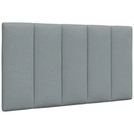 vidaXL 4019142 Kopf-/Fußteil Hellgrau 90 cm Stoff