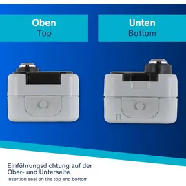 REV Ritter REV AquaTop, Feuchtraumsteckdose, IP44