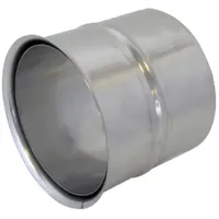 Bertrams Wandfutter VLE-Plus Edelstahl Ø 150 mm x 0,6 mm doppelt Weiß