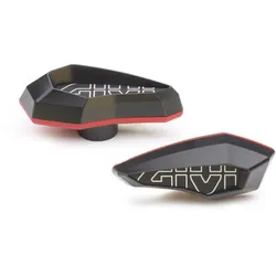 GIVI Sturzpad aus Fiberglas verstärktem Polymer aus eloxiertem Aluminium, rot, rot