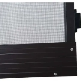 Estexo Fliegengitter Insektenschutz Tür 236 x 240 cm Braun/Grau/Schwarz