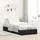 vidaXL Ottoman-Bett 100 x 200 cm Schwarz
