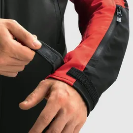 Rebelhorn Slash Softshell Motorradjacke Schwarz/Rot L