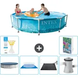 Frame Pool Rund - 305x76 Cm - 7-teilig  S40