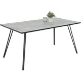 Hela Oksana 160 x 76 x 90 cm grau/schwarz