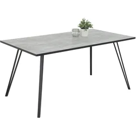 Hela Oksana 160 x 76 x 90 cm grau/schwarz