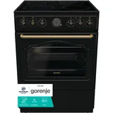 Gorenje Classico Collection GECS6B70CLB Herd - schwarz