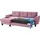 sit&more Ecksofa SIT & MORE "Varese L-Form", rosa (altrosa), B:253cm H:91cm T:167cm, Bedruckte Microfaser (100% Polyester);Luxus-Microfaser ALTARA NUBUCK (100% Polyester);Struktur (100% Polypropylen), Sofas, Ecksofa, mit Federkern, wahlweise mit Bettfunktion und