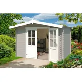 Lasita Maja Baltimore Gartenhaus 3,24 x 2,90 m Grau