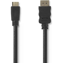 Nedis mit Ethernet, - HDMITM-Mini-Stecker, 1,5 m, HDMI Video Kabel