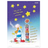 werteArt Verlag Oups Adventkalender 2023: Was ich dir von herzen wünsche...