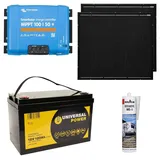 a-TroniX Solaranlage Wohnmobil 440W mit 120Ah Batterie und Victron MPPT Laderegler
