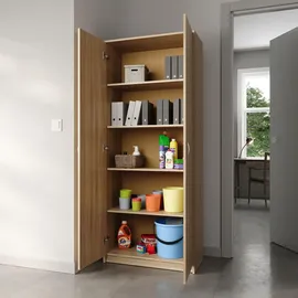home collective Mehrzweckschrank 74 x 35 x 180 cm Beige
