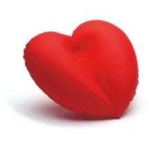 Dr.Winkler Dr. Winkler Badewannenkissen aufblasbar in Form eines Herz mit einem Saugnapf, rot