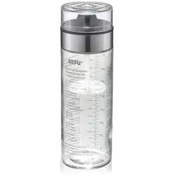 GEFU Glas-Dressingshaker Salatdressingshaker MIX mit Topquirl
