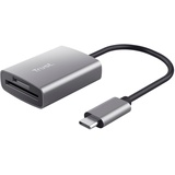 Trust Dalyx Fast (USB-C 3.2 Gen. 1 Speicherkartenlesegerät, Silber