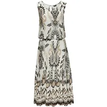 Buffalo Volantkleid Sommerkleid Khaki 40