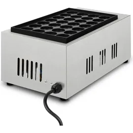 Vertes Takoyaki Maker, Takoyaki Maschine, Elektrisch 2000W, Grill mit Edelstahl Gehäuse, Temperatur Stufenlos bis 300 °C