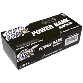 STAR PUMP Powerbank externer Zusatz-Akku Batterie für 12 V Elektropumpe - Transparent