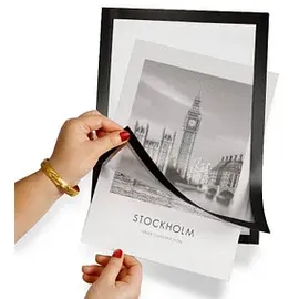 LMG Magnetrahmen selbstklebend schwarz A4, 1 St.