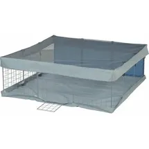 Zolux NEOLIFE Neopark Gehege für Hauskatzen105x105x35 blau