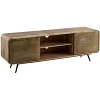 KADIMA DESIGN Lowboard Mango Massivholz 160x55x41 cm TV-Kommode mit